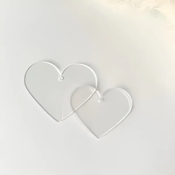 Imagen 1 de Acrílico en forma de corazón