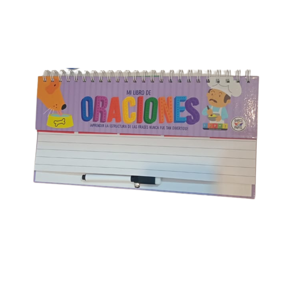 Imagen 1 de b - Libro móvil Oraciones