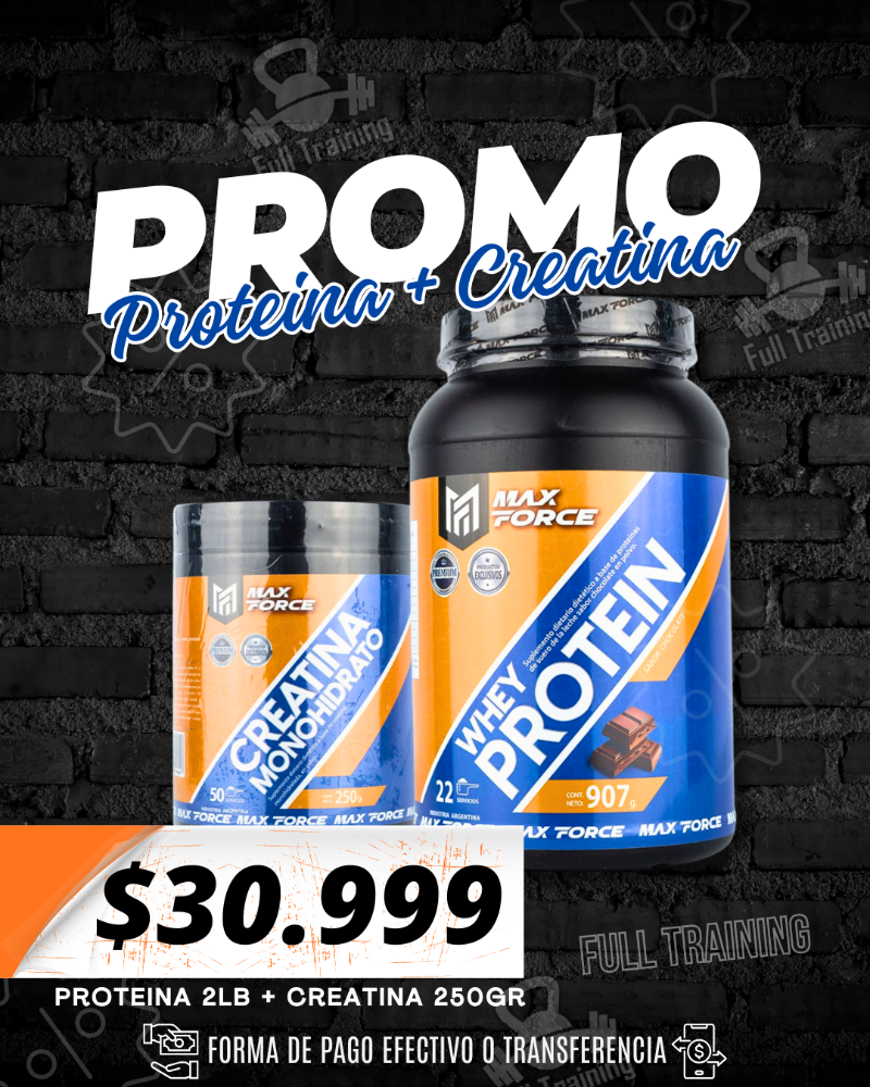 Imagen 1 de 1 PROMO MAX FORCE WHEY + CREATINA