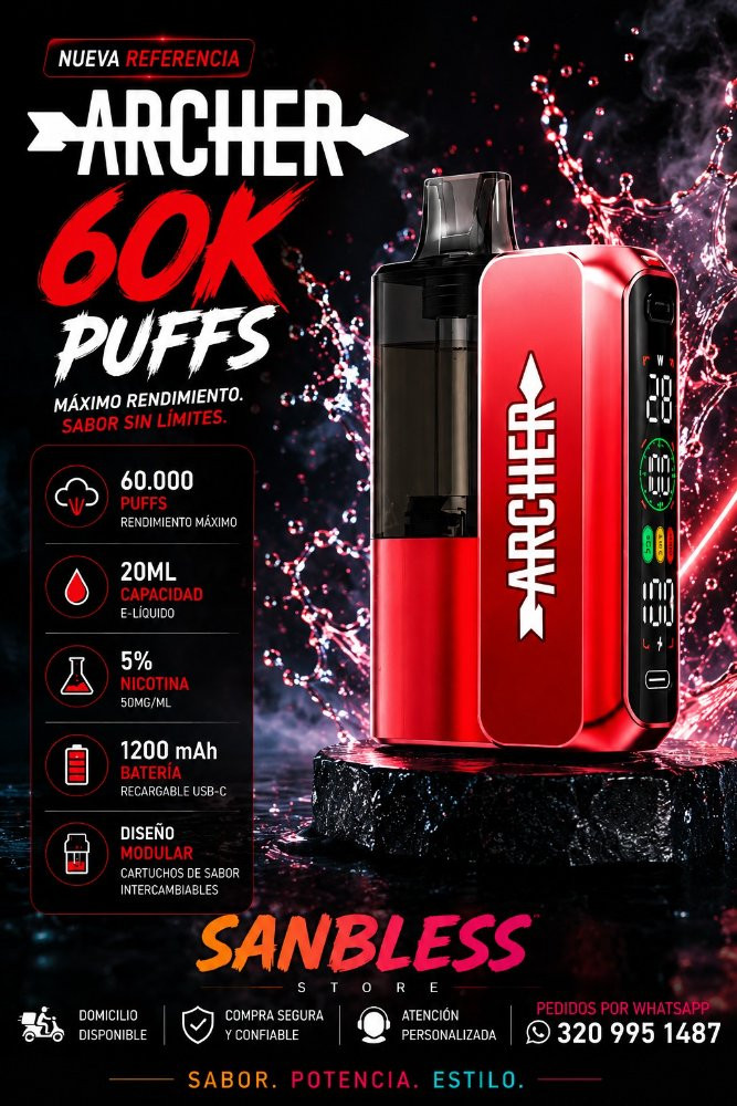 Imagen 1 de Archer 60k Puffs