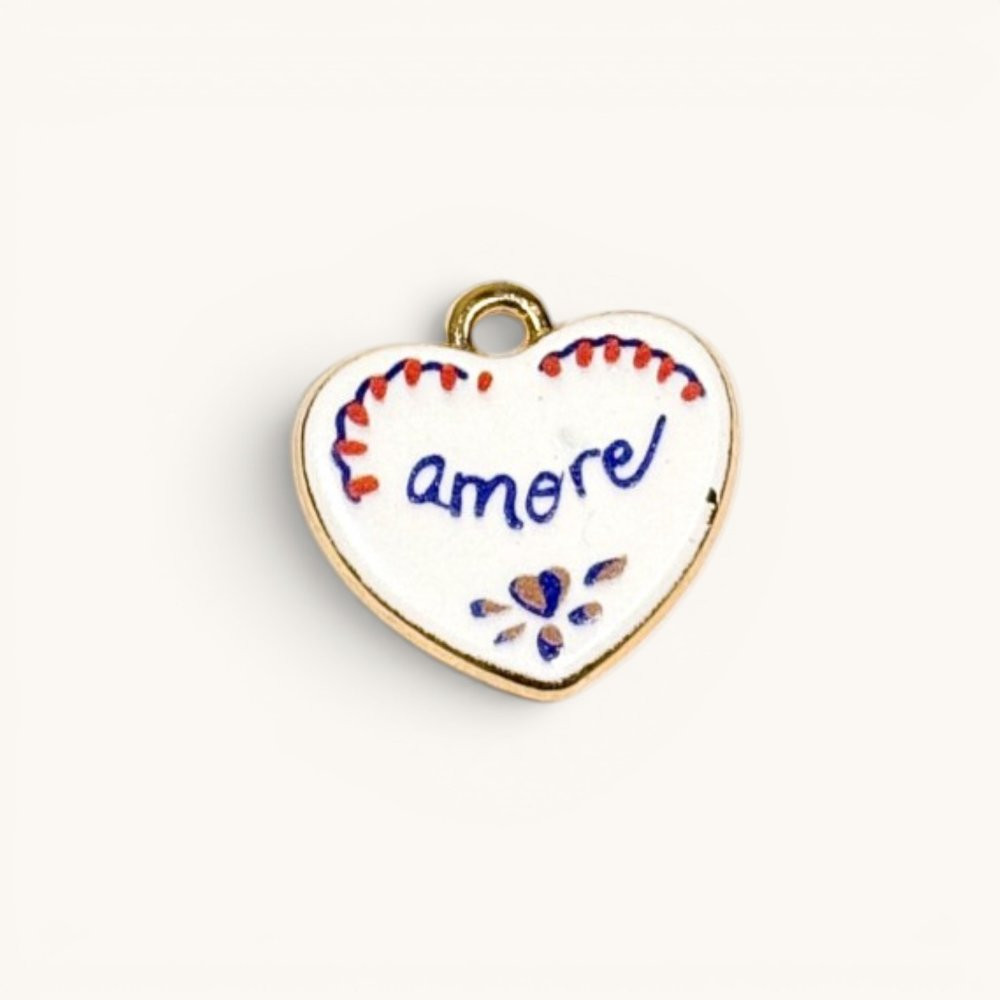 Imagen 1 de Dije Amore Porcelana