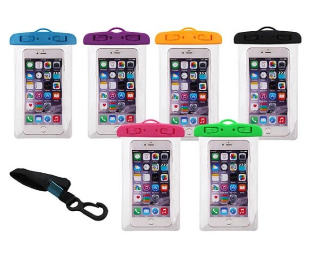 Imagen 1 de  201652-X 10UNI-FUNDA SUMERGIBLE P/ CELULAR
