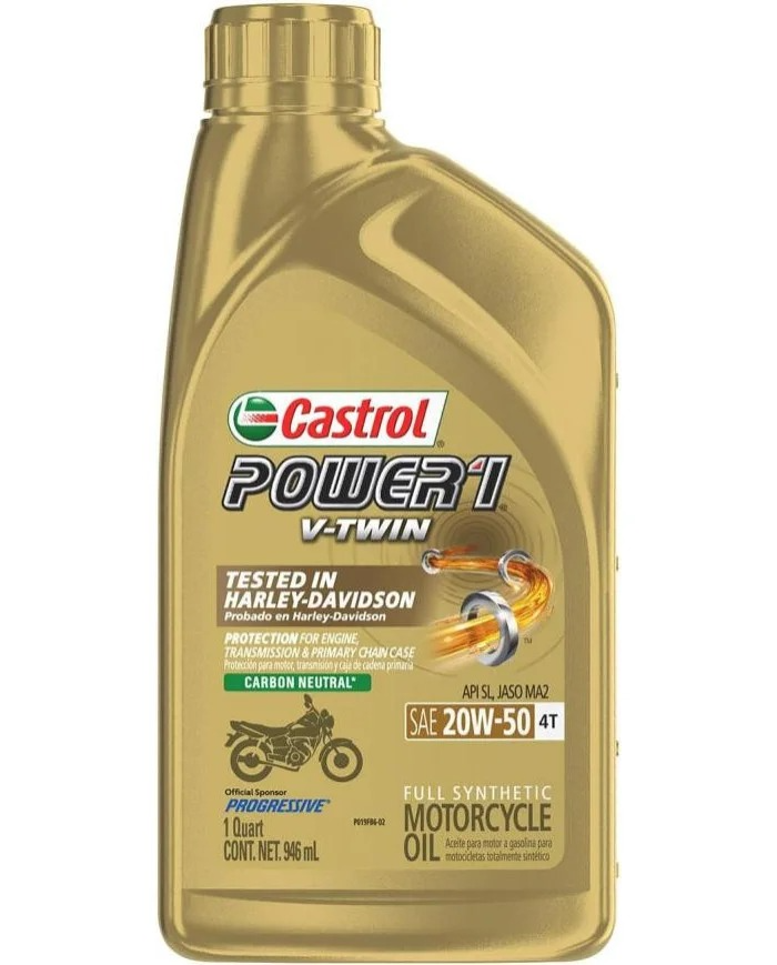 Imagen 1 de ACEITE CASTROL 20W50 4T SINTETICO POWER 1