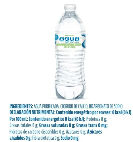 Imagen 1 de Agua embotellada 500 ml