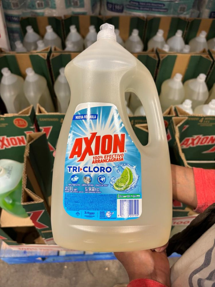 Imagen 1 de Axion Tricloro Lavatrastes Líquido 