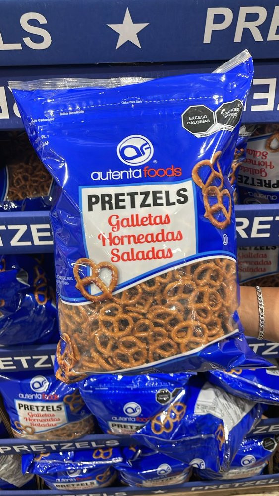 Imagen 1 de Autenta Foods Pretzels Galletas Horneadas Saladas 