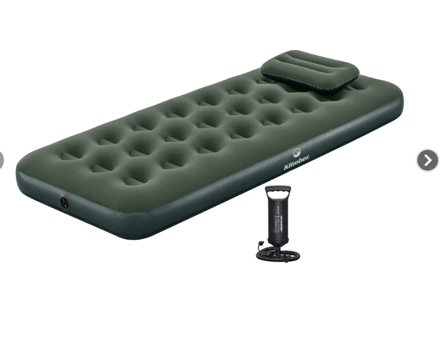Imagen 1 de Colchón Inflable Junior + Almohada +Bomba Manual 185x76x22