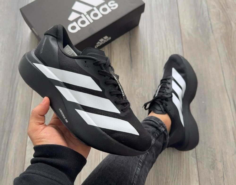 Imagen 1 de ADIDAS ADIZERO NEGRO RAYAS BLANCAS