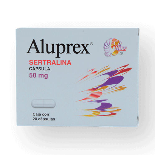 Imagen 1 de ALUPREX (SERTRALINA 50MG) 20CAPS