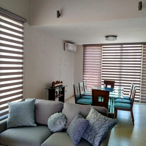 Imagen 1 de Ejemplo: Tela Sheer Elegance Traslúcida Original - Gris Claro