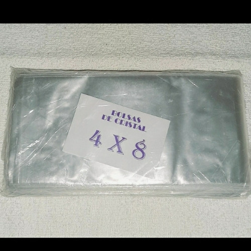 Imagen 1 de Bolsa 4×8 Cristal ×⁵⁰⁰U