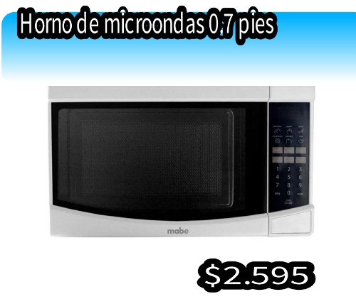 Imagen 1 de Horno de microondas 0.7 pies