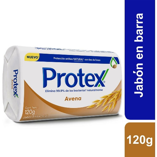 Imagen 1 de 3 pack de jabones de baño Protex Avena de 120 gr c/u