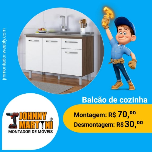 Imagem 1 de Balcão de cozinha / desmontagem