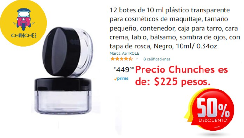 Imagen 1 de 12 TARROS DE 10 ML.