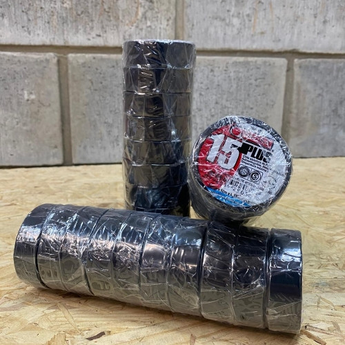 Imagen 1 de Cinta aisladora tacsa x 10 mts negro