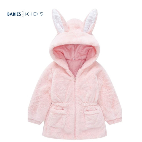 Imagen 1 de ABRIGO DE INVIERNO PARA NIÑA ROSA