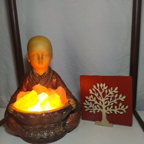 Imagen 1 de Buda manto bronce 