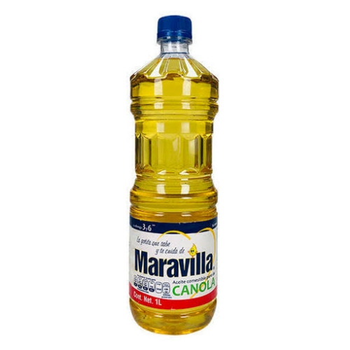 Imagen 1 de Aceite Maravilla Puro de Canola 900 ml.