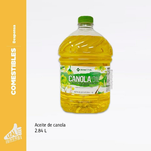 Imagen 1 de Aceite de Canola