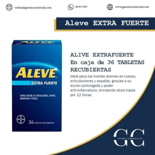 Imagen 1 de ALIVE EXTRAFUERTE C*36 TABLETAS RECUBIERTAS - BAYER-GCP0006