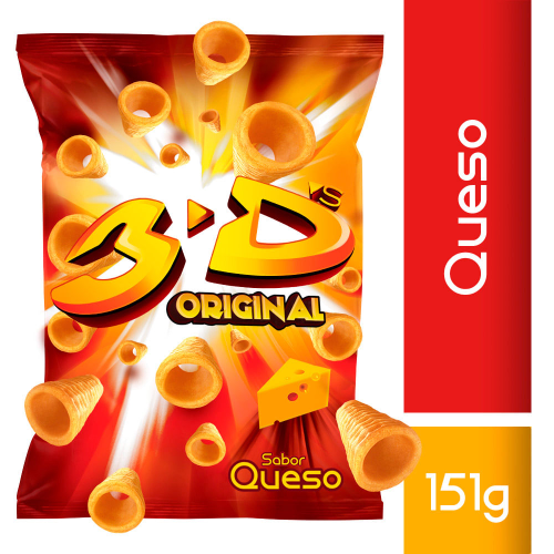 Imagen 1 de 3D Original Queso 151g