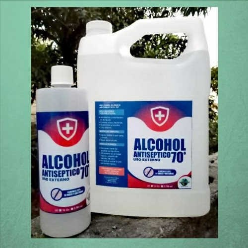 Imagen 1 de Alcohol Antiséptico 70°/galón