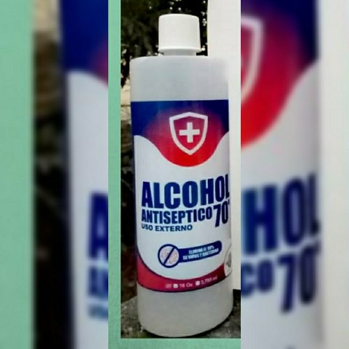 Imagen 1 de Alcohol Antiséptico 70°/16oz