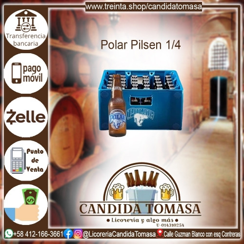 Imagen 1 de Cerveza Polar pilsen 222ml por unidad