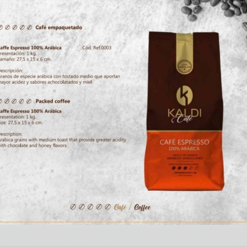 Imagen 1 de Café Kaldi 1kgr x 6 unidades