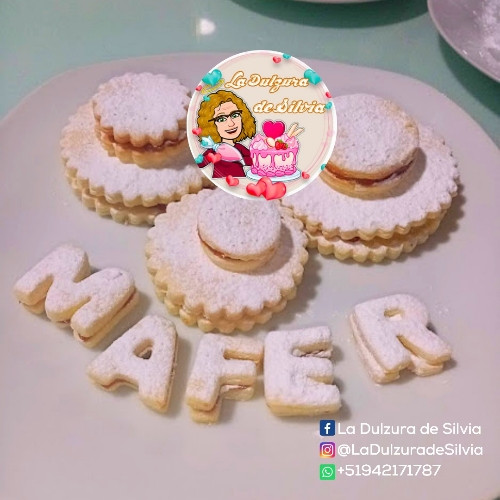 Imagen 1 de ALFAJORES PERSONALIZADOS x5u
