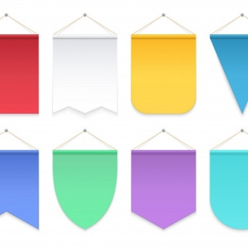 Imagen 1 de Banderín personalizado cartulina + vinil