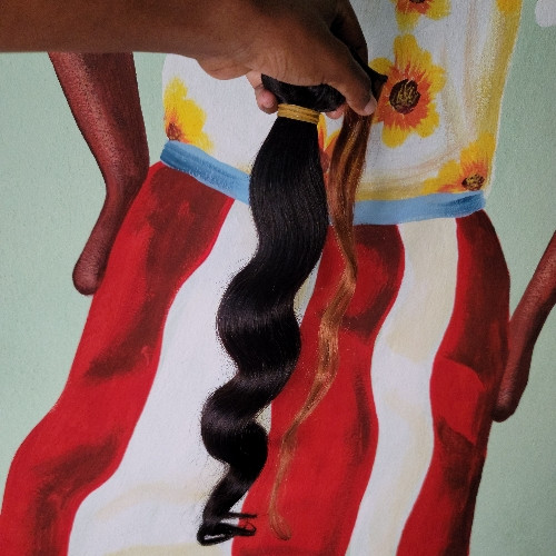 Imagen 1 de Extensiones de pelo JA onduladas 18"