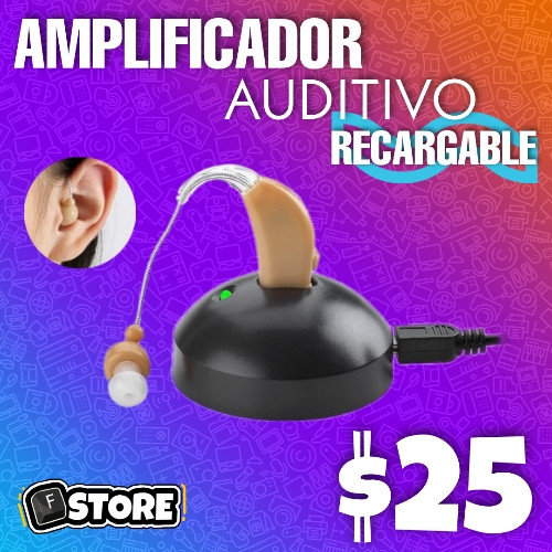 Imagen 1 de Amplificador Auditivo Recargable