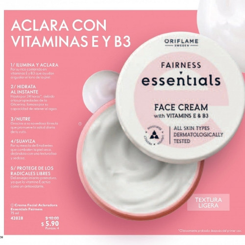 Imagen 1 de Crema facial aclaradora