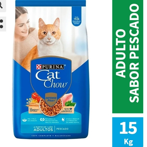 Imagen 1 de Cat chow Adulto 15 kg