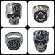 Imagen 1 de Anillo de hombre con diseño acero plateado