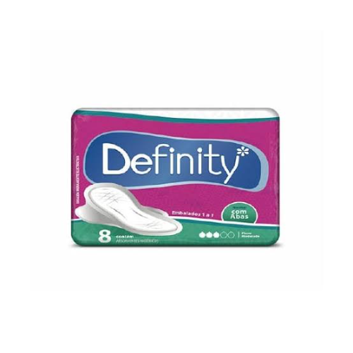 Imagem 1 de Absorvente Definity Suave C/Abas (8un)