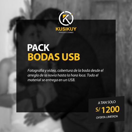 Imagen 1 de PACK BODAS USB