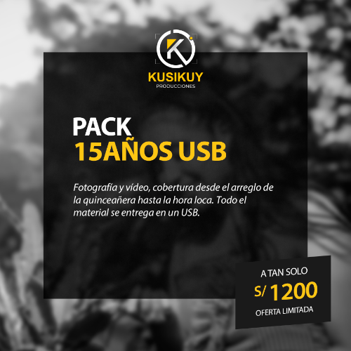 Imagen 1 de PACK 15AÑOS USB