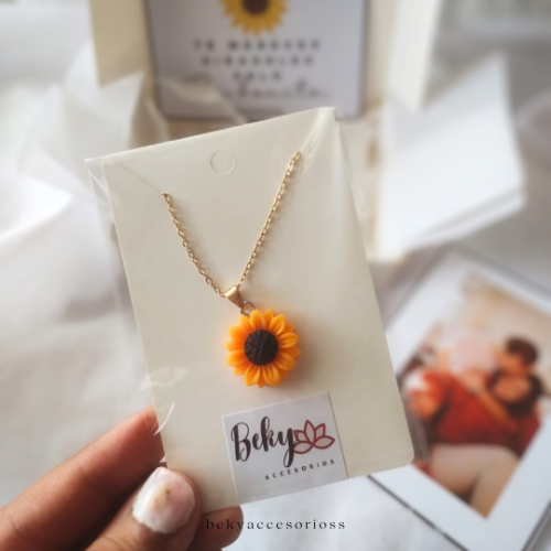 Imagen 1 de collar girasol