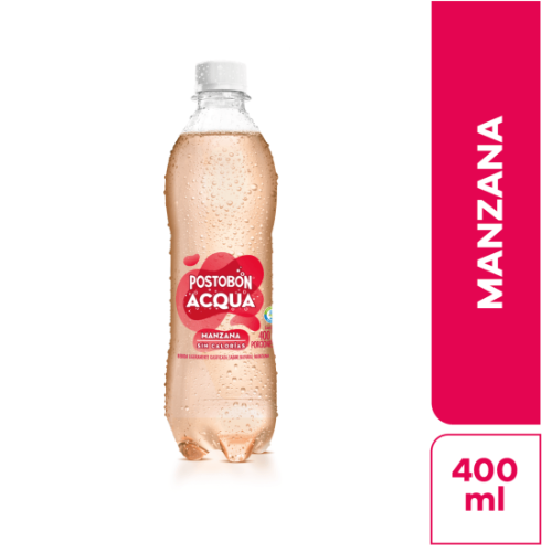Imagen 1 de ACQUA GASIF MANZANA 400ML