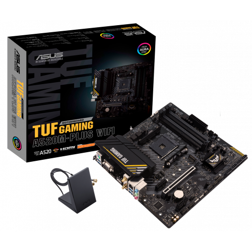 Imagen 1 de ASUS TUF Gaming A520M-PLUS (WiFi) AMD AM4