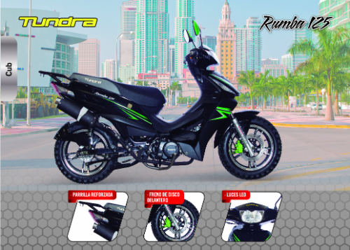 Imagen 1 de MOTO TUNDRA CABALLITO RUMBA 125