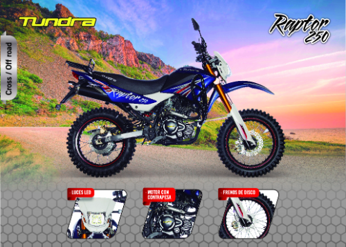Imagen 1 de MOTO TUNDRA TODOTERRENO RAPTOR 250