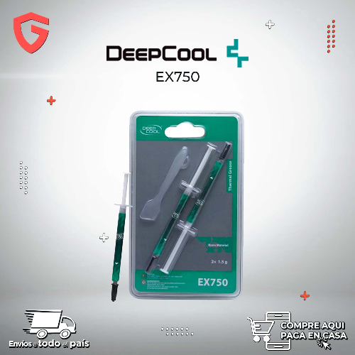 Imagen 1 de  EX750 3 GRAMOS - DEEPCOOL PASTA TERMICA
