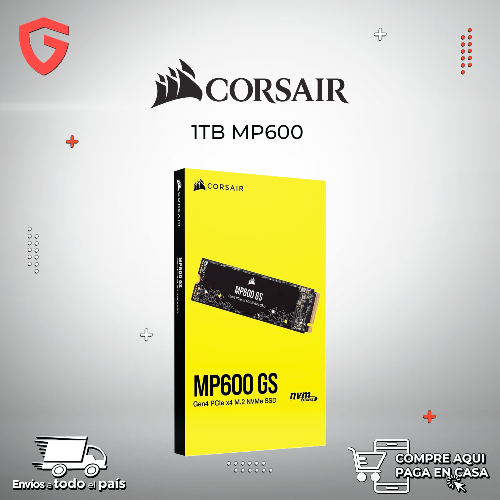 Imagen 1 de 1TB M.2 NVMe - CORSAIR MP600 - ALMACENAMIENTO
