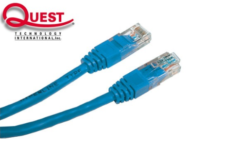 Imagen 1 de Patch Cord 2mtrs  Marca Quest Cat 5e