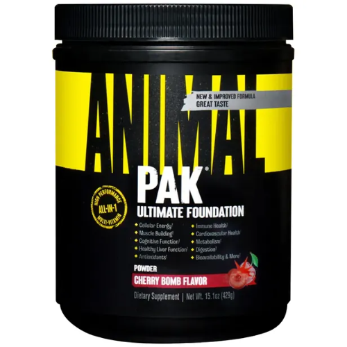 Imagen 1 de ANIMAL PAK 429gr 30 SERVICIOS CHERRY BOMB