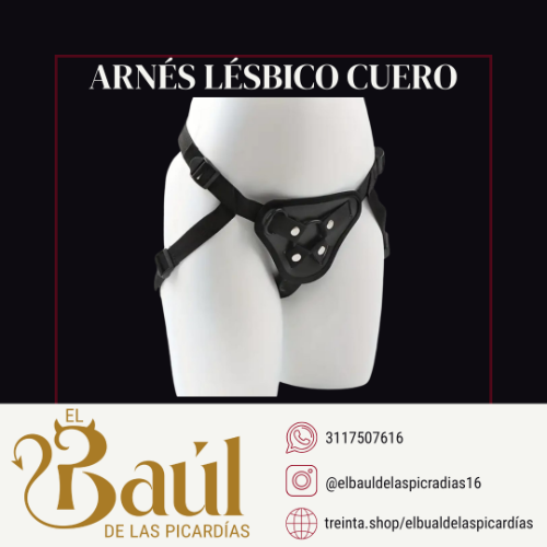 Imagen 1 de Arnés lésbico cuero